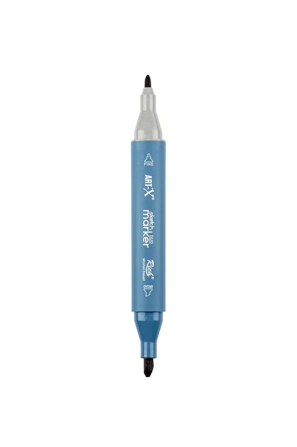 Rich Art-X Sketch Marker Duo Çift Uçlu Marker Kalem 462 Dark Brown