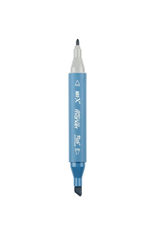 Rich Art-X Sketch Marker Duo Çift Uçlu Marker Kalem 545 Ice Grey