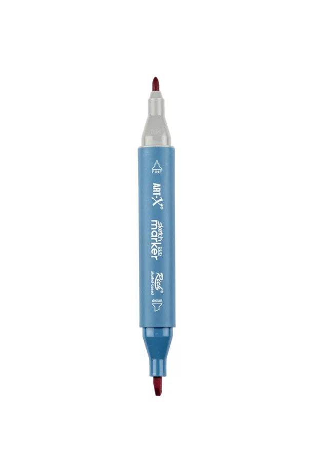 Rich Art-X Sketch Marker Duo Çift Uçlu Marker Kalem 673 Dahlia-1