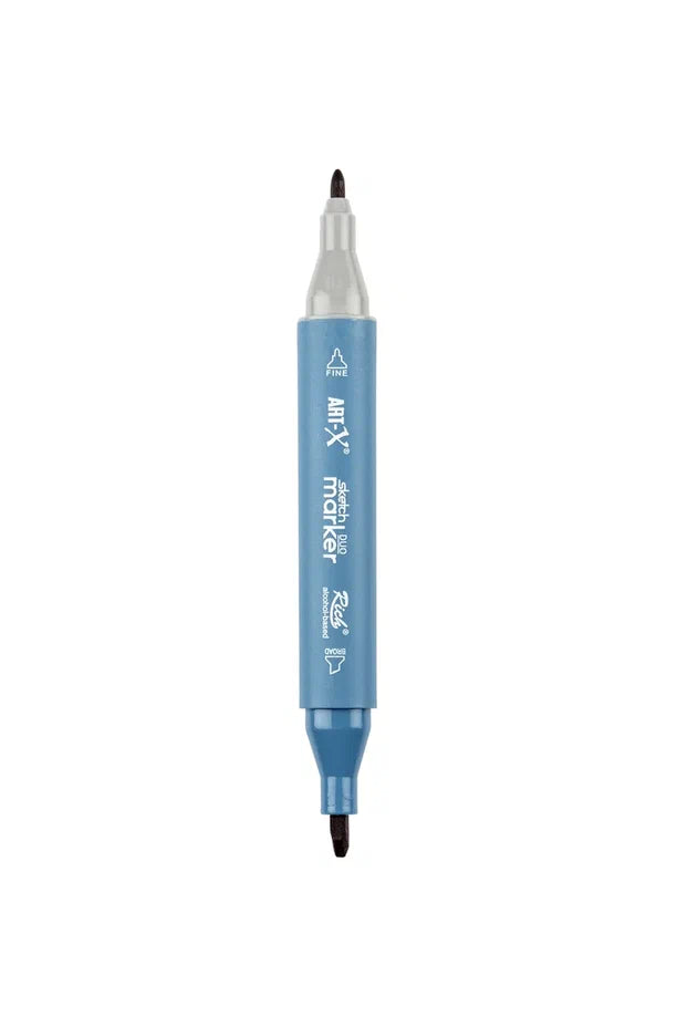 Rich Art-X Sketch Marker Duo Çift Uçlu Marker Kalem 7533 Deep Hemp Ash
