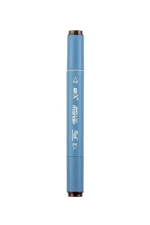 Rich Art-X Sketch Marker Duo Çift Uçlu Marker Kalem 7533 Deep Hemp Ash