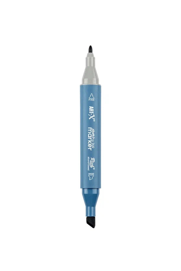 Rich Art-X Sketch Marker Duo Çift Uçlu Marker Kalem 7538 Rock Ash