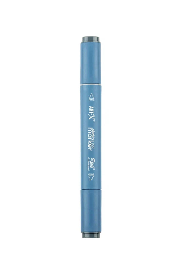 Rich Art-X Sketch Marker Duo Çift Uçlu Marker Kalem 7545 Aoki Grey