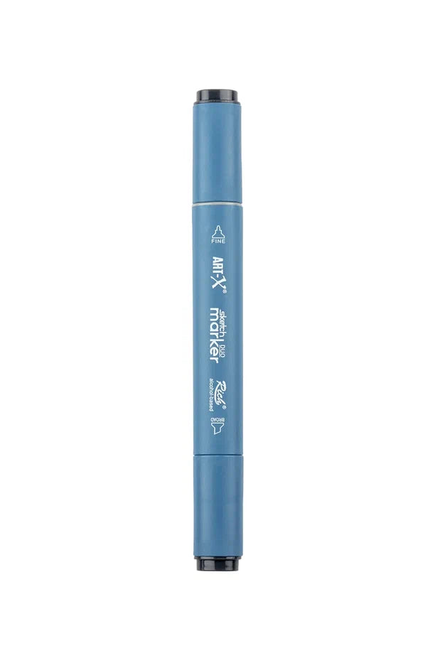 Rich Art-X Sketch Marker Duo Çift Uçlu Marker Kalem 7546 Dark Slate Grey