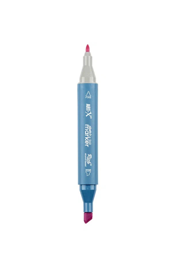 Rich Art-X Sketch Marker Duo Çift Uçlu Marker Kalem 921 Crape Mrytle-1