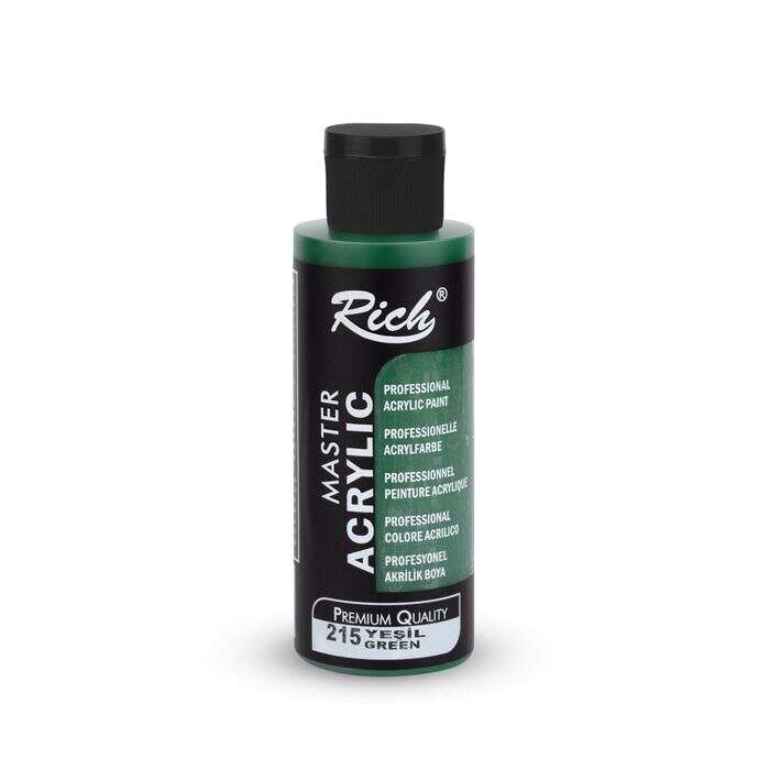 Rich Master Akrilik Boya 120 ml Yeşil 215