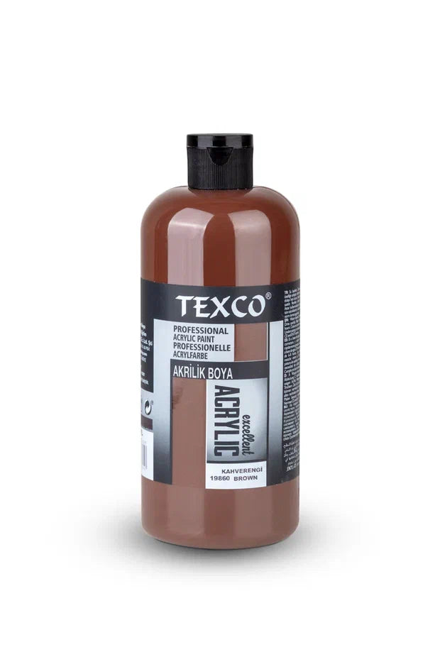 Rich Texco 400 Ml Akrilik Boya Kahverengi 19860
