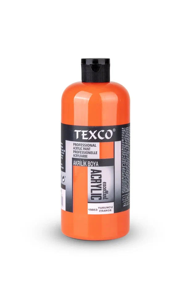 Rich Texco 400 Ml Akrilik Boya Turuncu 19853