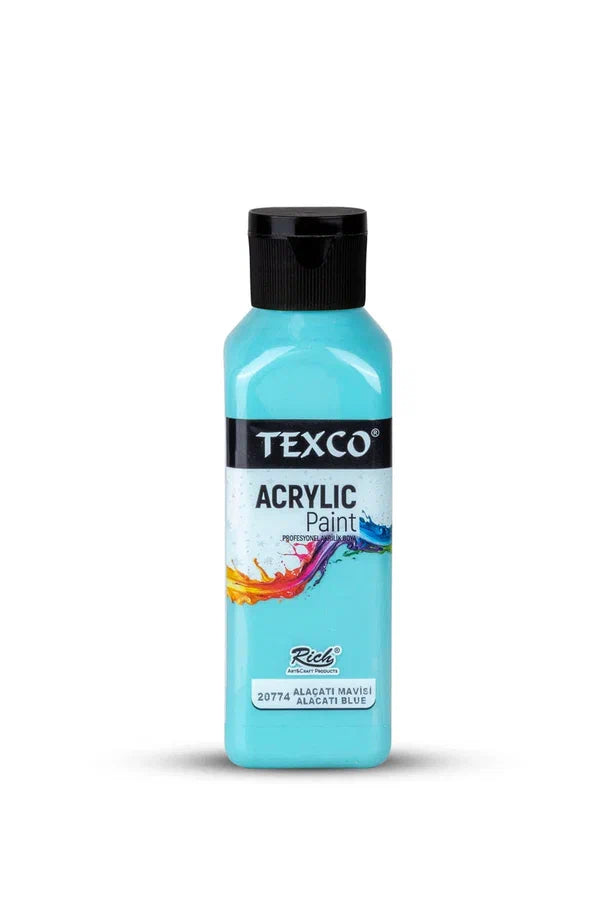 Rich Texco Akrilik Boya Alaçatı Mavisi 130 Ml-1