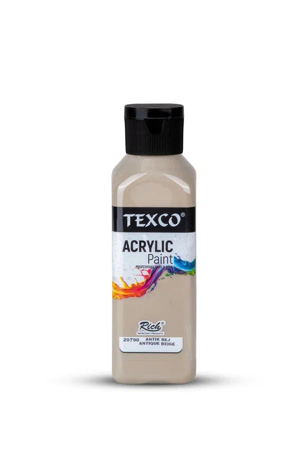 Rich Texco Akrilik Boya Antik Bej 130 Ml-1