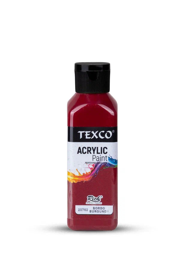 Rich Texco Akrilik Boya Bordo 130 Ml-1