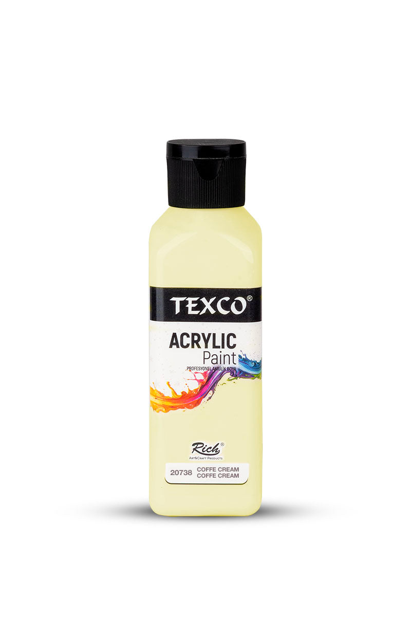 Rich Texco Akrilik Boya Coffe Cream 130 Ml-1