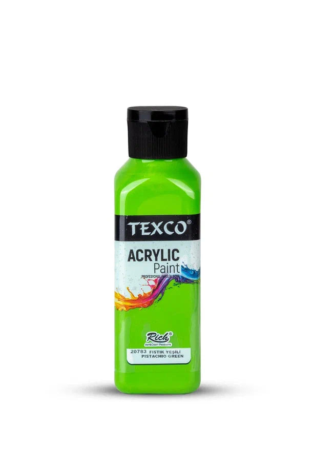 Rich Texco Akrilik Boya Fıstık Yeşili 130 Ml-1