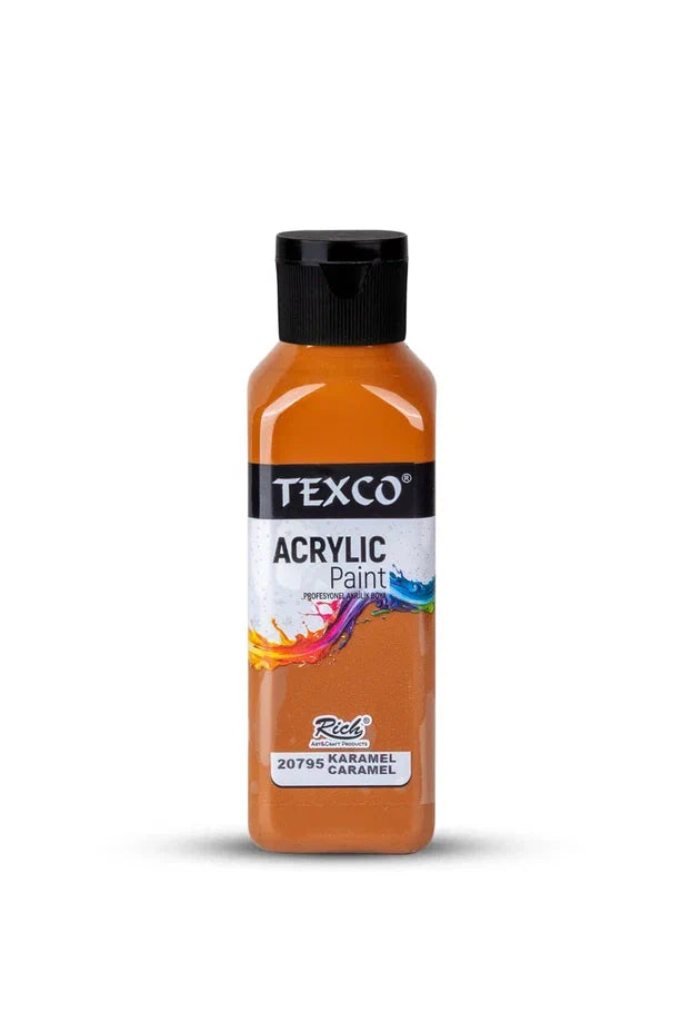 Rich Texco Akrilik Boya Karamel 130 Ml-1