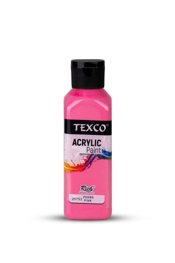 Rich Texco Akrilik Boya Pembe 130 Ml-1