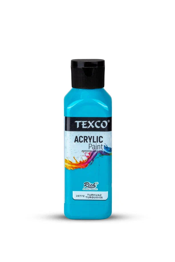 Rich Texco Akrilik Boya Turkuaz 130 Ml