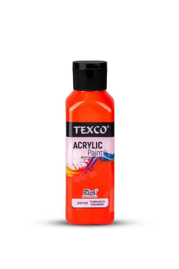 Rich Texco Akrilik Boya Turuncu 130 Ml