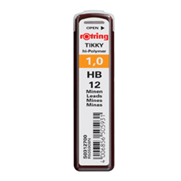 Rotring Hi-Polymer Kurşun Kalem Ucu 1.0 Mm Hb