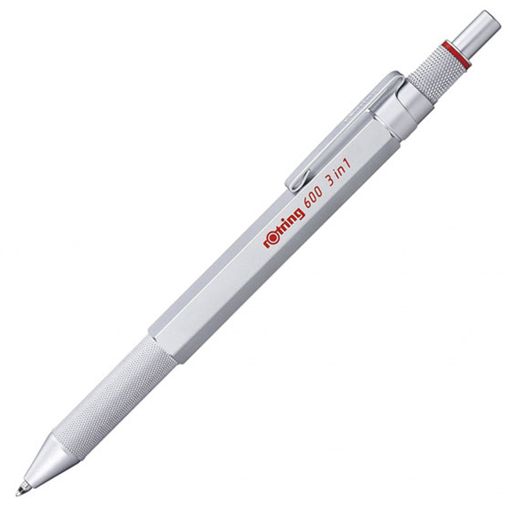 Rotring Multipen Üç Fonksiyonlu Kalem Krom 600-1