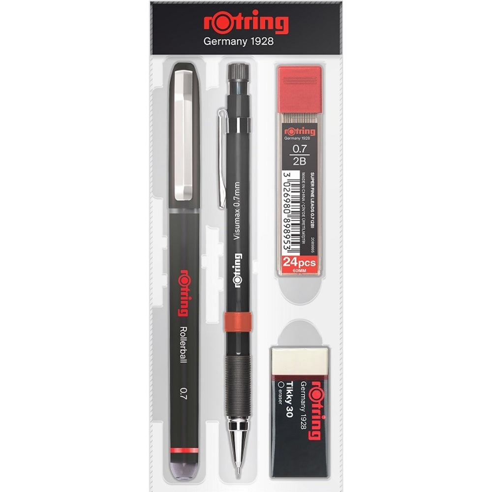 Rotring Ofis Seti Visumax + Roller Siyah-1