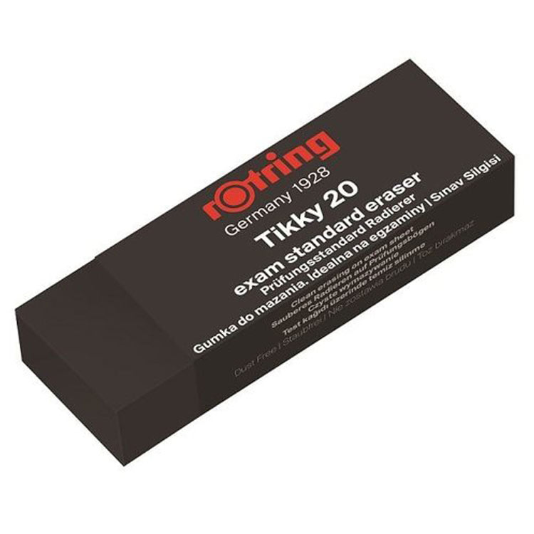 Rotring Sınav Silgisi Siyah Tıkky 20-1