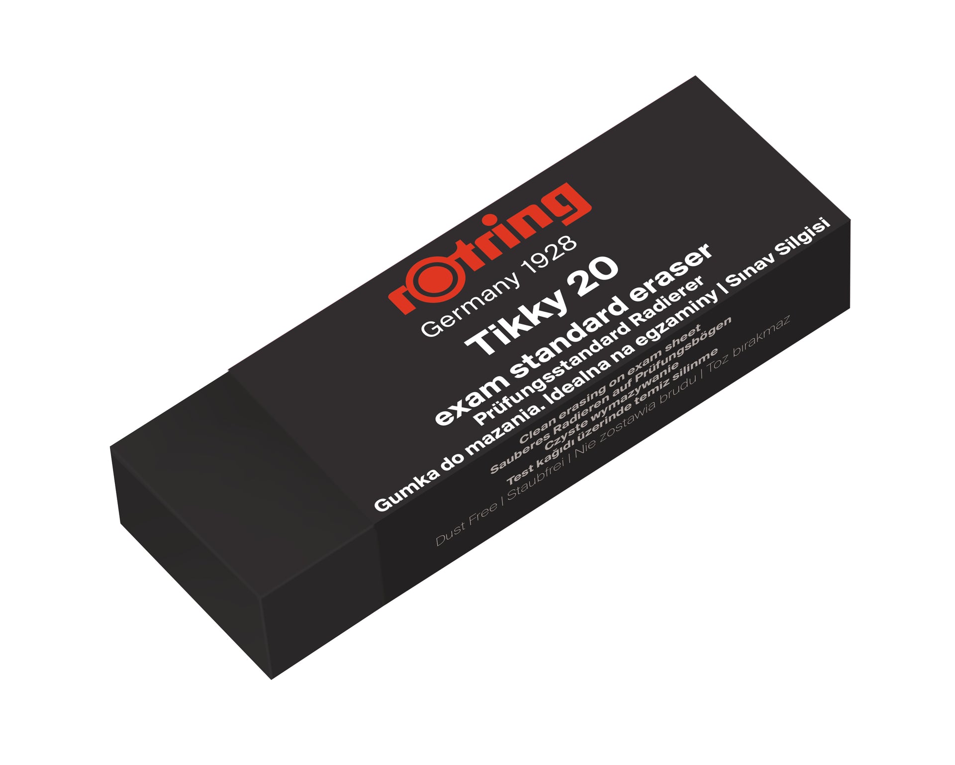 Rotring Sınav Silgisi Siyah Tıkky 20