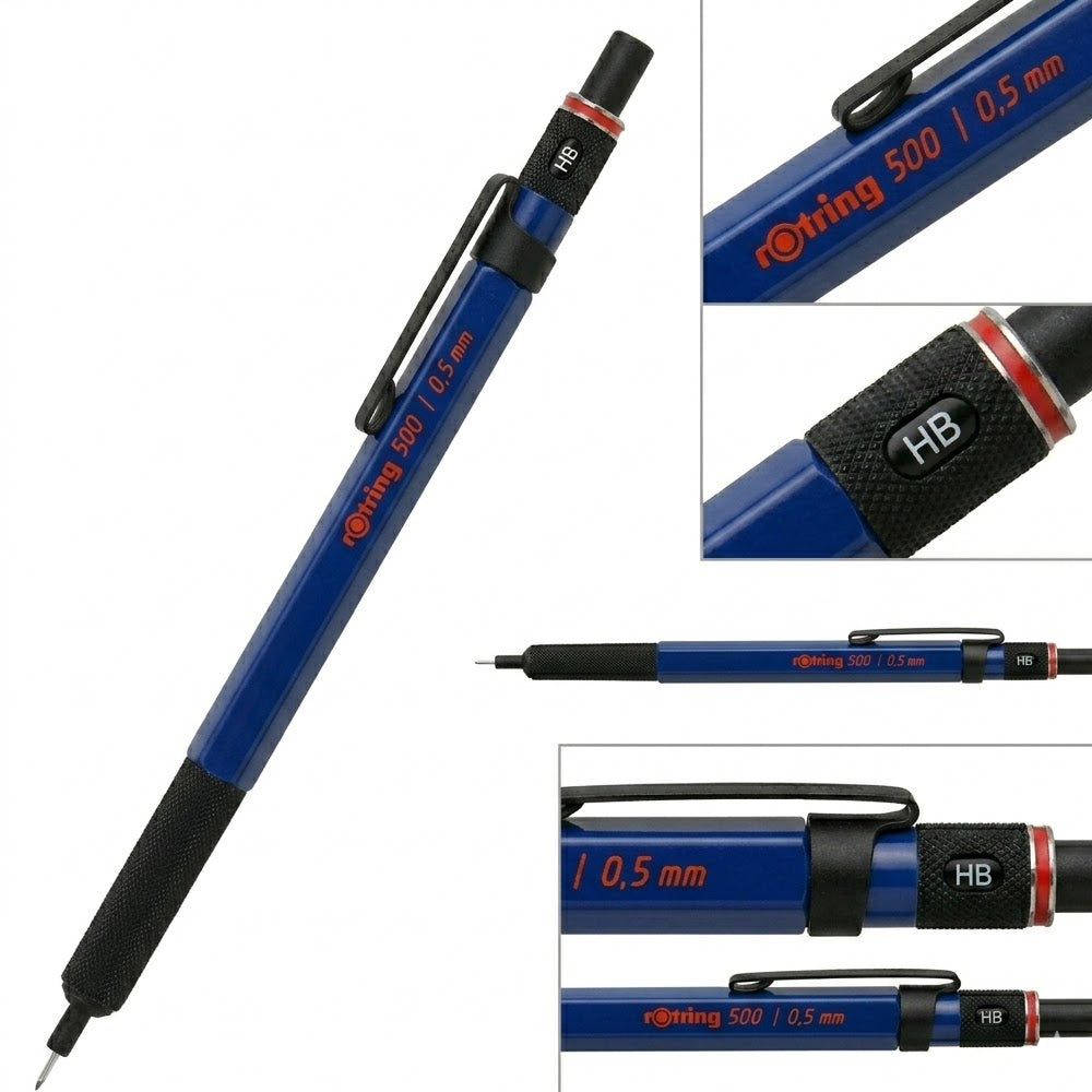 Rotring Versatil Kalem 500 Mavi 0.5 MM-2