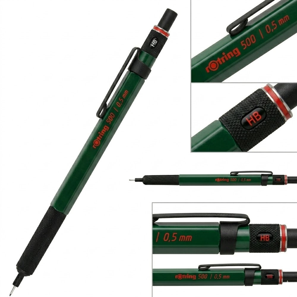 Rotring Versatil Kalem 500 Yeşil 0.5 MM
