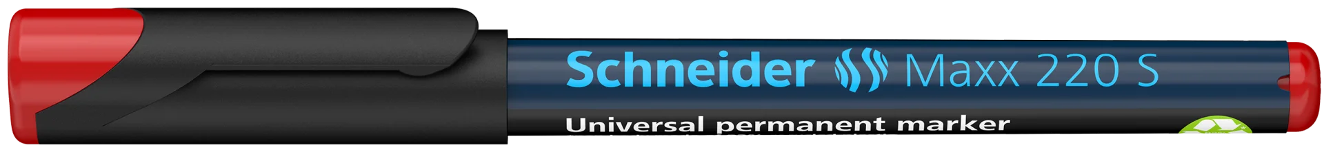 Schneider Asetat Kalemi Permanent 220 S Seri 0.4 MM Kırmızı 112402