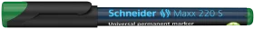 Schneider Asetat Kalemi Permanent 220 S Seri 0.4 MM Yeşil 112404