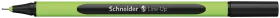 Schneider Line-Up 0.4 mm Siyah Fiber Uçlu Kalem 4236-3