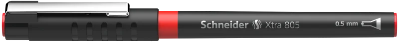 Schneider Roller Kalem Xtra İğne Uç 0.5 MM Kırmızı 805-2
