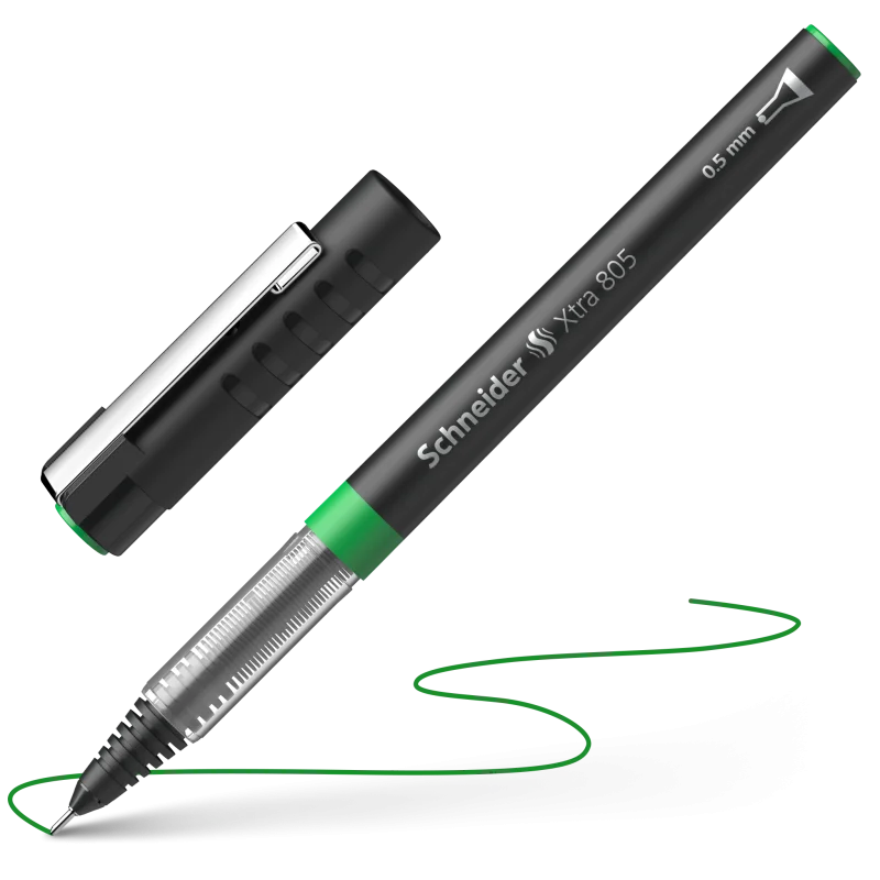 Schneider Roller Kalem Xtra İğne Uç 0.5 MM Yeşil 805