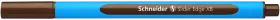Schneider Tükenmez Kalem Slider Edge XB 1.0 MM Bilye Uç Kahverengi