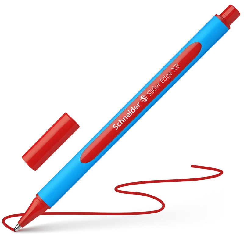 Schneider Tükenmez Kalem Slider Edge XB 1.0 MM Bilye Uç Kırmızı 152202