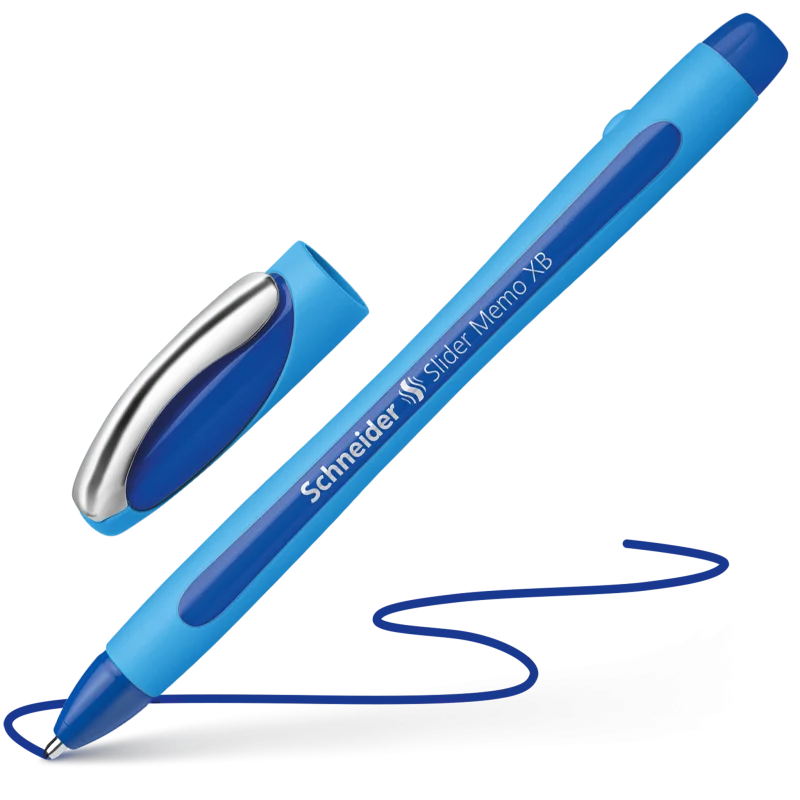 Schneider Tükenmez Kalem Slider Memo XB 1.0 MM Bilye Uç Mavi-1