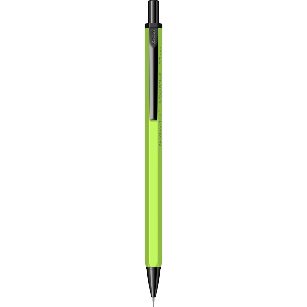 Scrikss Hexagon-R Neon Versatil Uçlu Kalem Neon Sarı 0.5 Mm-2