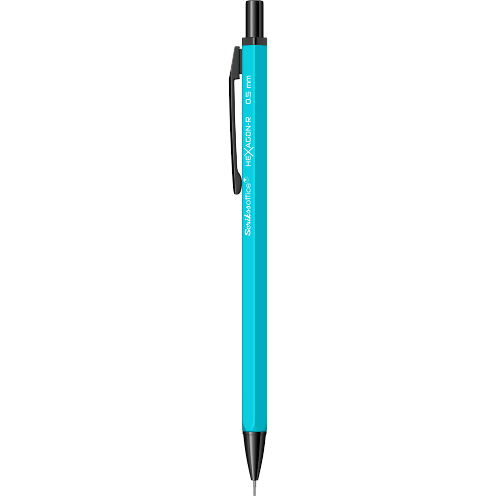 Scrikss Hexagon-R Neon Versatil Uçlu Kalem Turkuaz 0.5 Mm-1