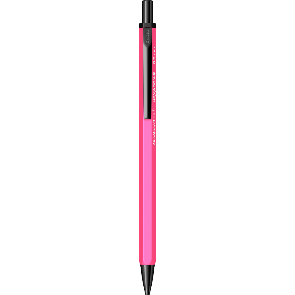 Scrikss Hexagor Versatil Uçlu Kalem Neon Pembe 0.7 Mm-3