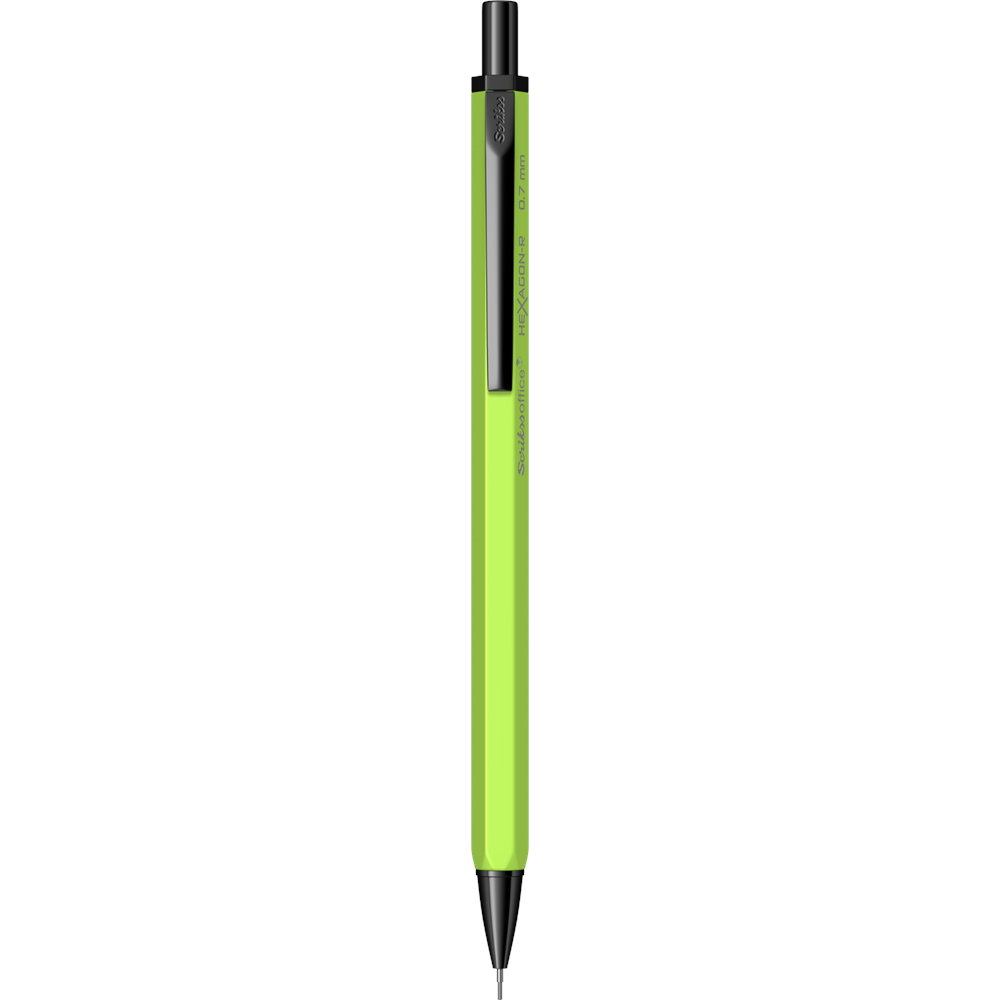 Scrikss Hexagor Versatil Uçlu Kalem Neon Sarı 0.7 Mm