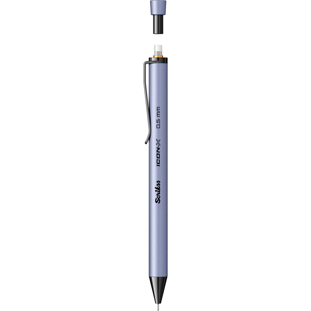 Scrikss İcon-x Metal 0.5 Versatil Kalem Lila-4