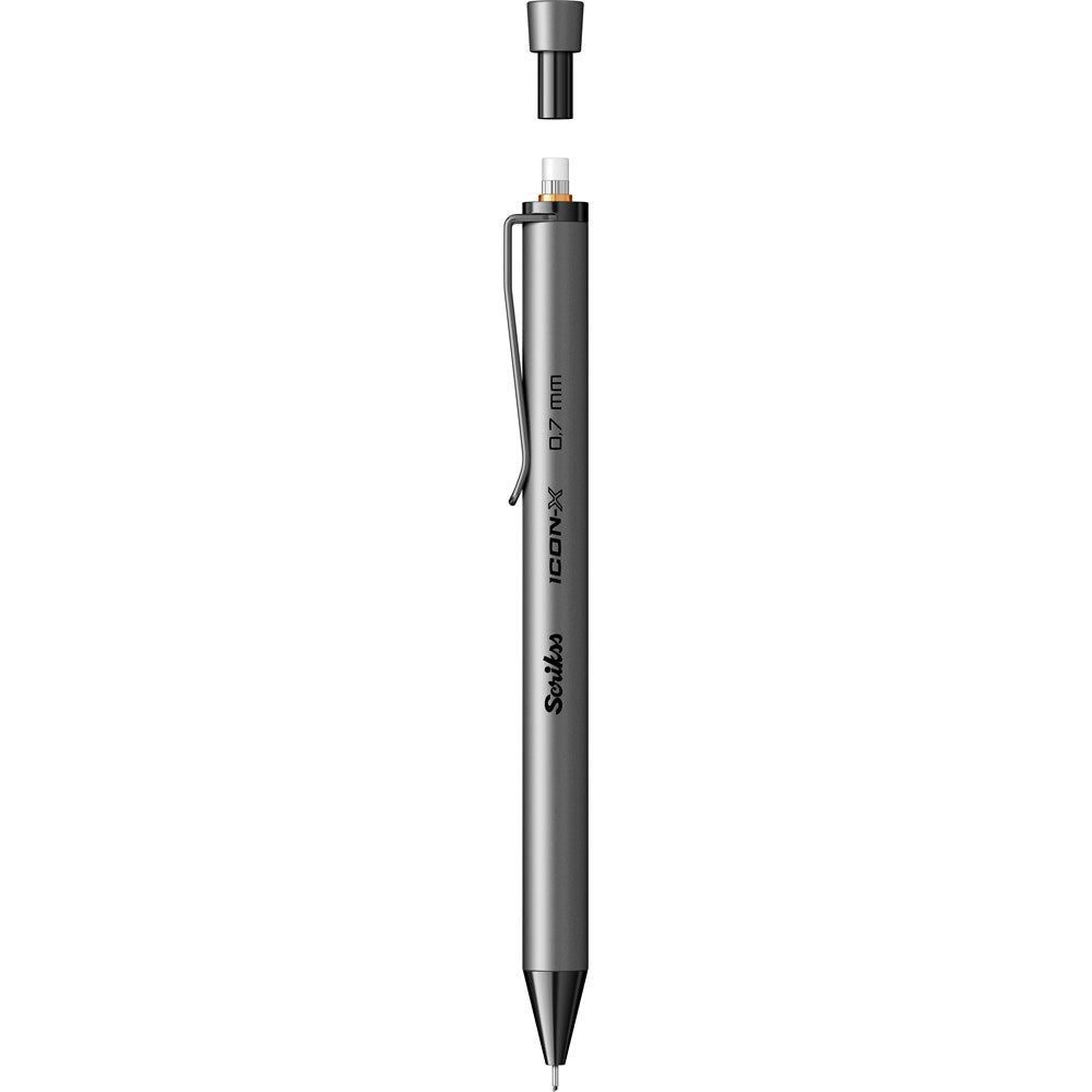 Scrikss İcon-x Metal 0.7 Versatil Kalem Antrasit-4