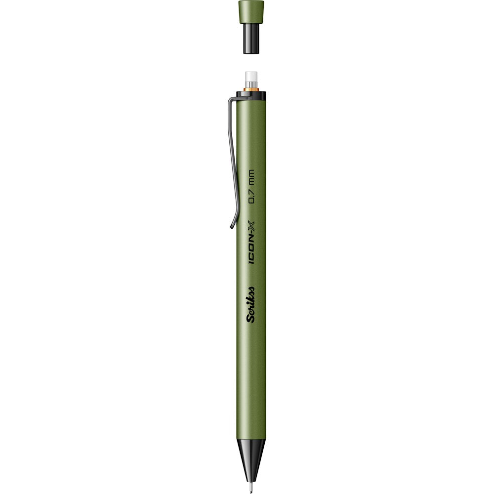 Scrikss İcon-x Metal 0.7 Versatil Kalem Yeşil-4