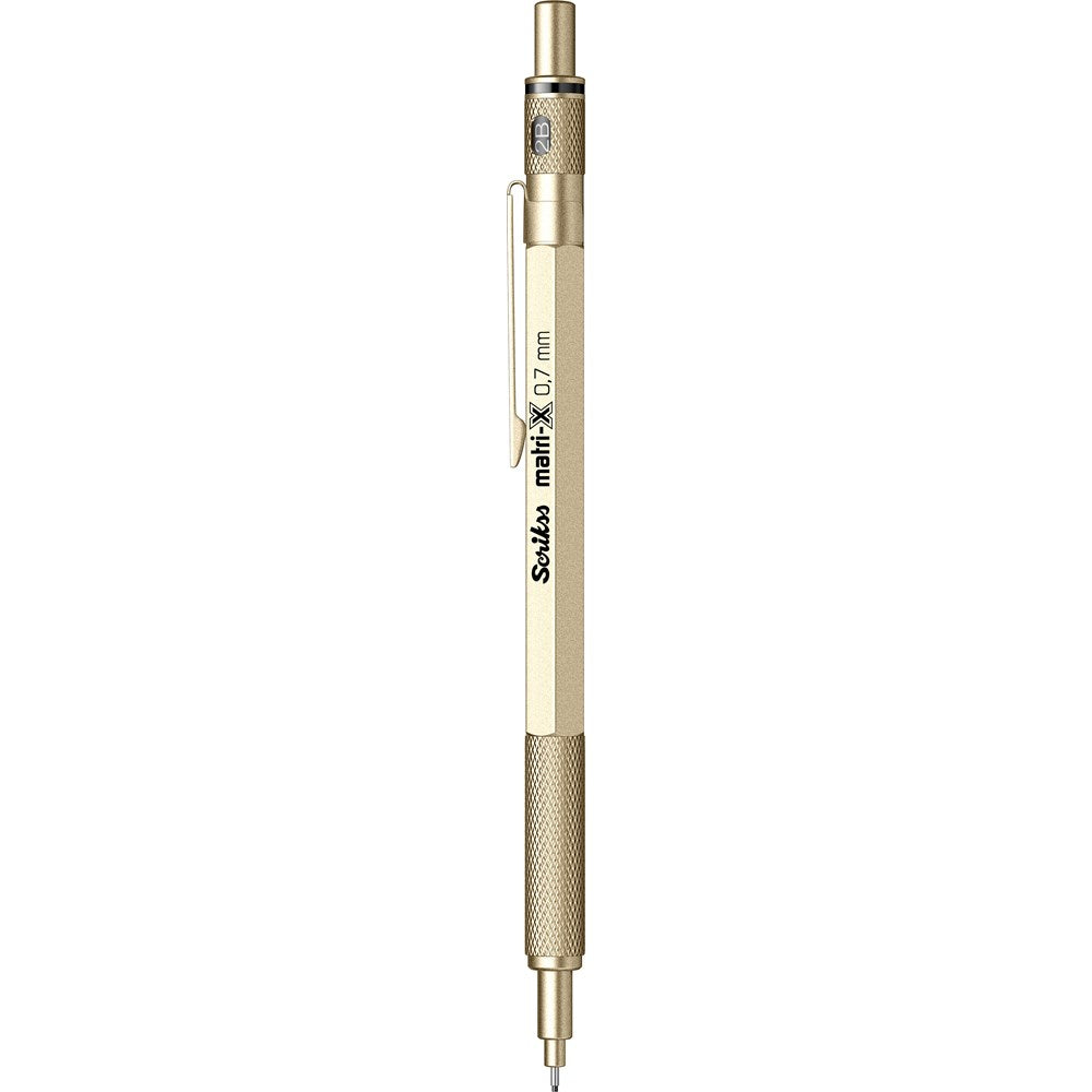 Scrikss Matri-x Mekanik Versatil Kalem 0.7 Metalik Altın-1