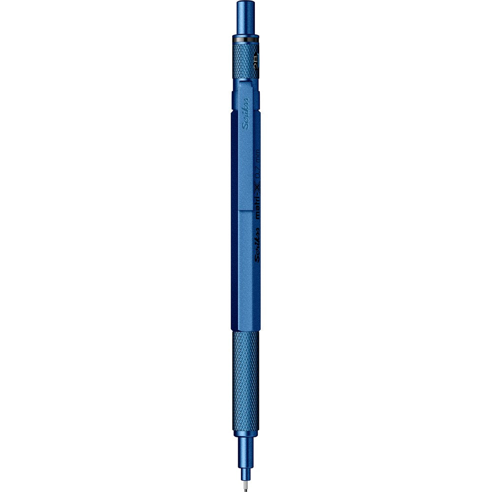 Scrikss Matri-x Mekanik Versatil Kalem 0.7 Metalik Mavi-3