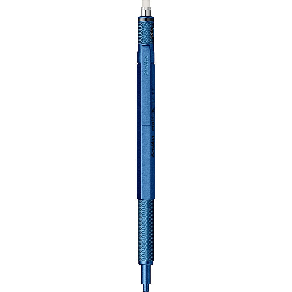 Scrikss Matri-x Mekanik Versatil Kalem 0.7 Metalik Mavi-4