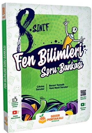 Şeker Portakalı Yayınları 8. Sınıf Fen Bilimleri Soru Bankası-1