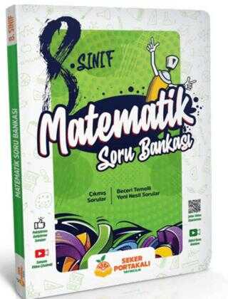 Şeker Portakalı Yayınları 8. Sınıf Matematik Soru Bankası