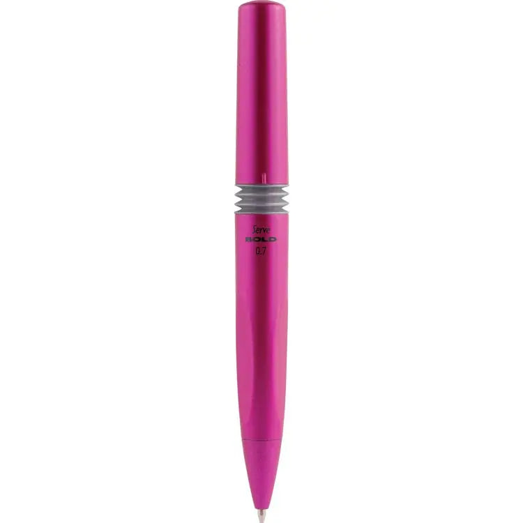 Serve Bold Versatil Kalem 0.7 mm Metalik Pembe-1