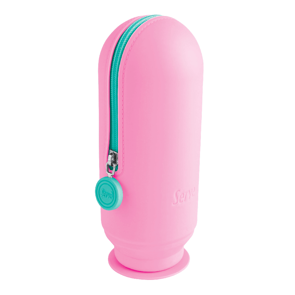 Serve Hoop Kalem Çantası Şeker Pembe-1